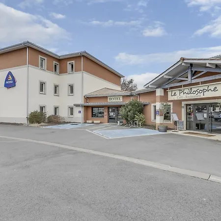 ホテル Hotel Restaurant Akena Bordeaux Sud - La Brede 3*